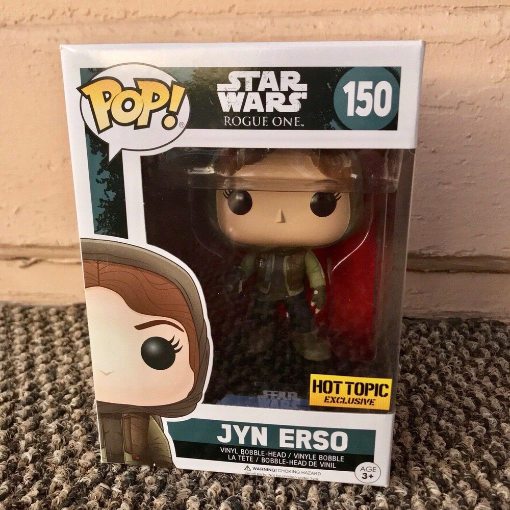 Funko POP! Star Wars Rogue One Jyn Erso #150 Hot Topic Exclusive.